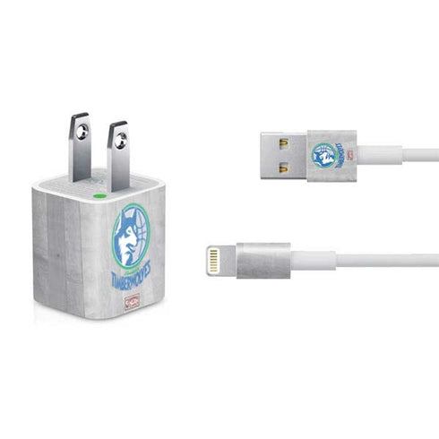 NBA Minnesota Timberwolves Hardwood Classics iPhone Charger (5W USB) Skin