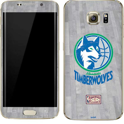 NBA Minnesota Timberwolves Hardwood Classics Galaxy S7 Edge Skin