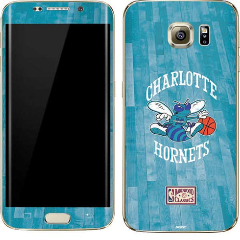 NBA Charlotte Hornets Hardwood Classics Galaxy S7 Edge Skin