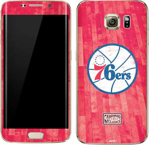 NBA Philadelphia 76ers Hardwood Classics Galaxy S7 Edge Skin