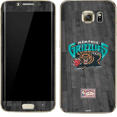 NBA Memphis Grizzlies Hardwood Classics Galaxy S7 Edge Skin