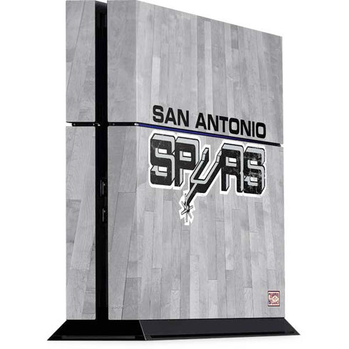 NBA San Antonio Spurs Hardwood Classics PS4 Console Skin