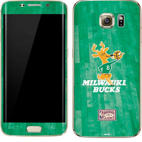 NBA Milwaukee Bucks Hardwood Classics Galaxy S7 Edge Skin