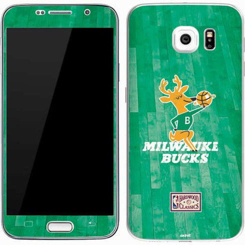 NBA Milwaukee Bucks Hardwood Classics Galaxy S7 Skin