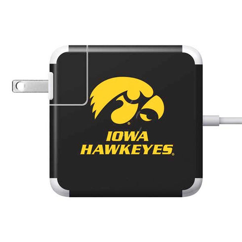 University of Iowa Hawkeyes 85W Power Adapter (15 and 17 inch MacBook Pro Charger) Skin