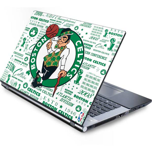NBA Boston Celtics Historic Blast Generic Laptop Skin