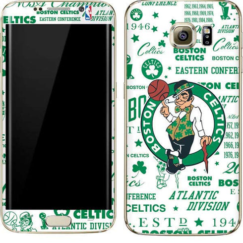 NBA Boston Celtics Historic Blast Galaxy S7 Edge Skin