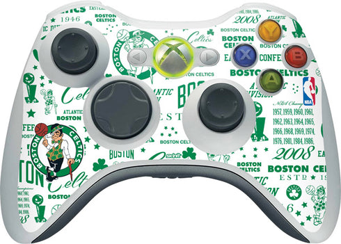 NBA Boston Celtics Historic Blast Xbox 360 Wireless Controller Skin