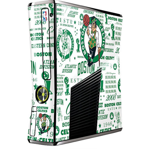NBA Boston Celtics Historic Blast Xbox 360 Slim (2010) Skin