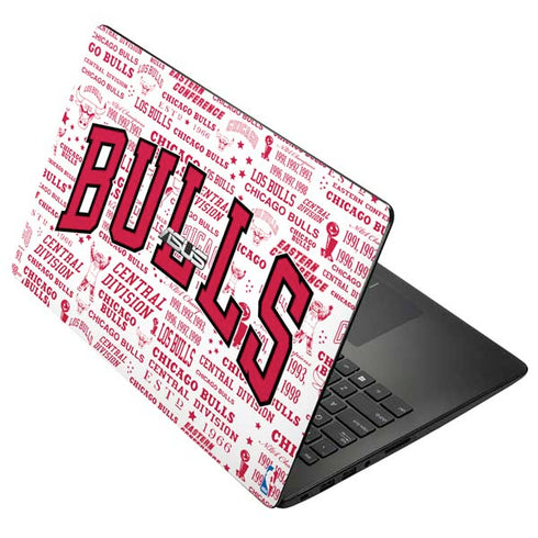 NBA Chicago Bulls Historic Blast Asus X502CA 15.6 Skin