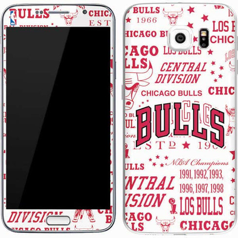 NBA Chicago Bulls Historic Blast Galaxy S7 Skin