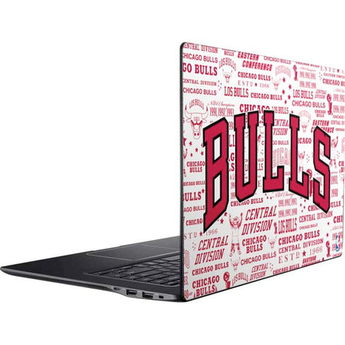 NBA Chicago Bulls Historic Blast Ativ Book 9 (15.6in 2014) Skin