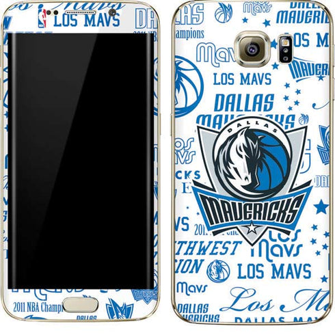 NBA Dallas Mavericks Historic Blast Galaxy S7 Edge Skin