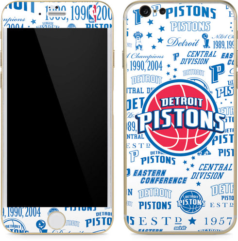 NBA Detroit Pistons Historic Blast iPhone 6/6s Skin