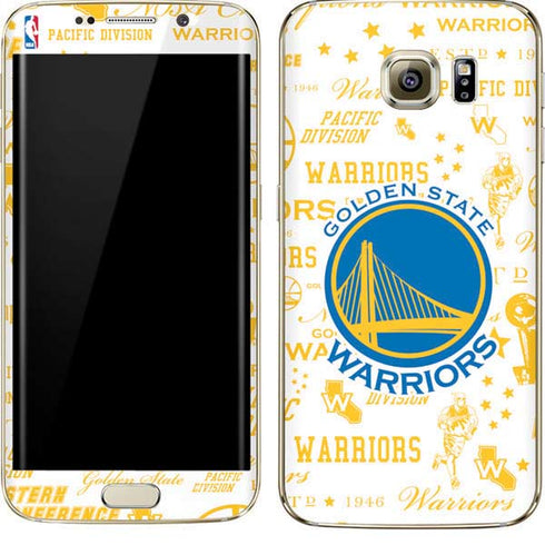 NBA Golden State Warriors Historic Blast Galaxy S7 Edge Skin