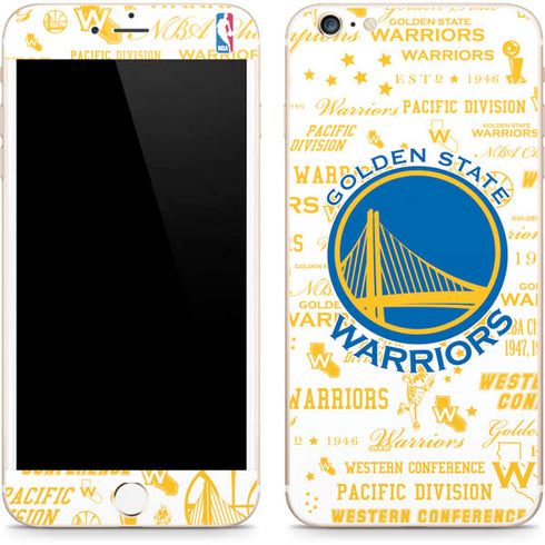 NBA Golden State Warriors Historic Blast iPhone 6/6s Plus Skin