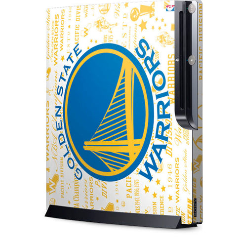 NBA Golden State Warriors Historic Blast Playstation 3 & PS3 Slim Skin