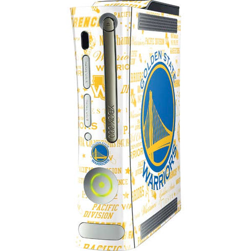 NBA Golden State Warriors Historic Blast Xbox 360 (Includes HDD) Skin