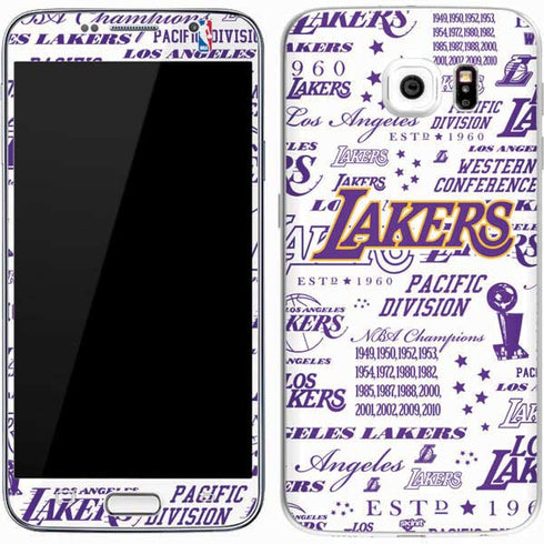 NBA LA Lakers Historic Blast Galaxy S7 Skin