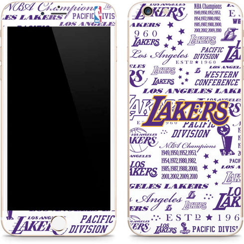 NBA LA Lakers Historic Blast iPhone 6/6s Plus Skin