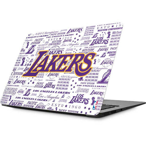 NBA LA Lakers Historic Blast Apple MacBook Skin