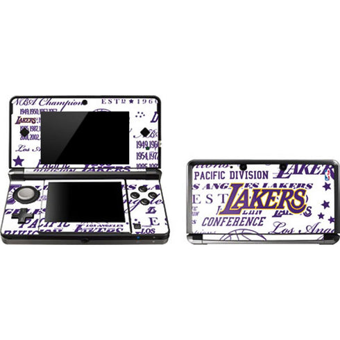 NBA LA Lakers Historic Blast 3DS (2011) Skin