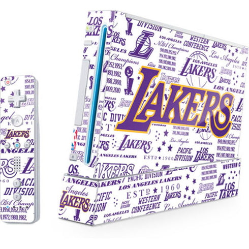 NBA LA Lakers Historic Blast Wii (Includes 1 Controller) Skin