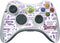 NBA LA Lakers Historic Blast Xbox 360 Wireless Controller Skin