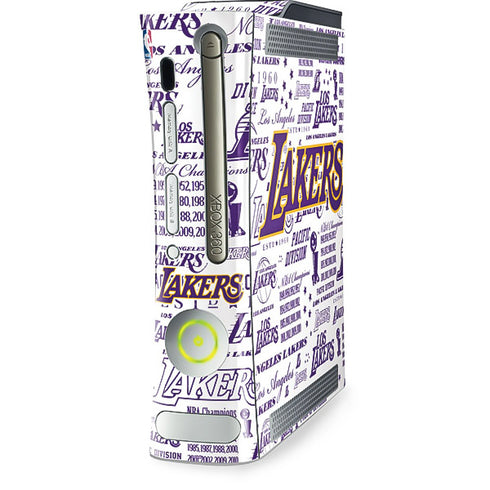 NBA LA Lakers Historic Blast Xbox 360 (Includes HDD) Skin