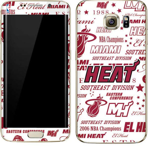 NBA Miami Heat Historic Blast Galaxy S7 Edge Skin