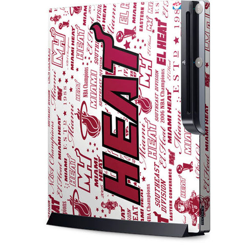 NBA Miami Heat Historic Blast Playstation 3 & PS3 Slim Skin
