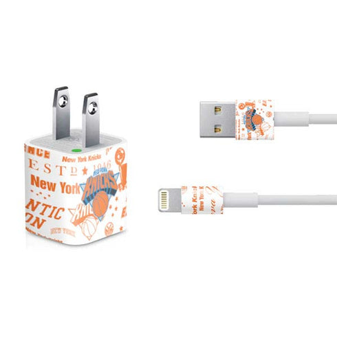 NBA NY Knicks Historic Blast iPhone Charger (5W USB) Skin