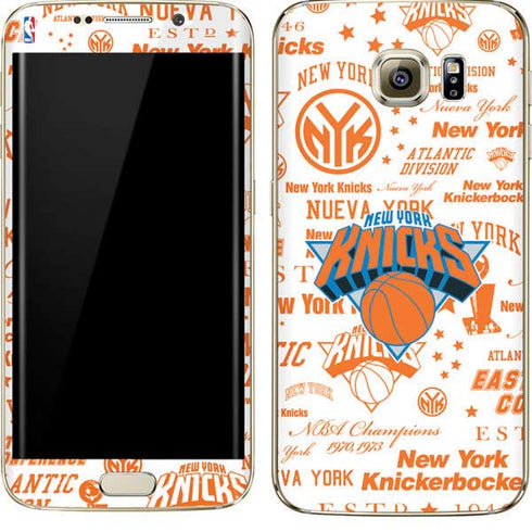 NBA NY Knicks Historic Blast Galaxy S7 Edge Skin