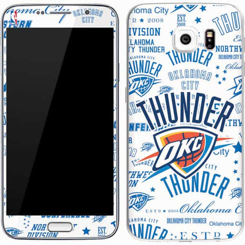 NBA Oklahoma City Thunder Historic Blast Galaxy S7 Skin