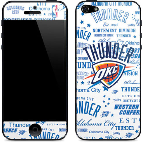 NBA Oklahoma City Thunder Historic Blast iPhone 5/5s/5SE Skin