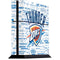 NBA Oklahoma City Thunder Historic Blast PS4 Console Skin