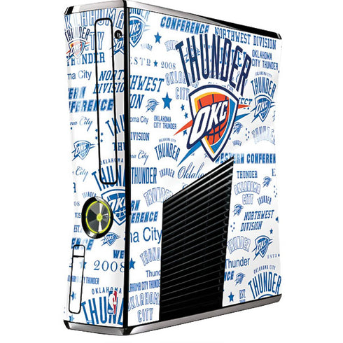 NBA Oklahoma City Thunder Historic Blast Xbox 360 Slim (2010) Skin