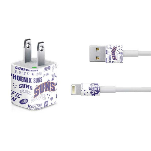 NBA Phoenix Suns Historic Blast iPhone Charger (5W USB) Skin