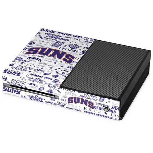 NBA Phoenix Suns Historic Blast Xbox One Console Skin