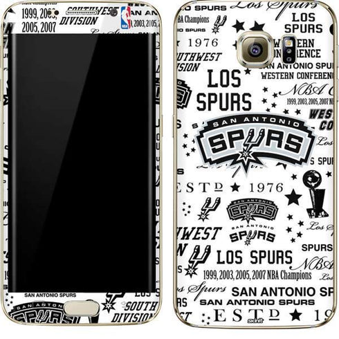 NBA San Antonio Spurs Historic Blast Galaxy S7 Edge Skin