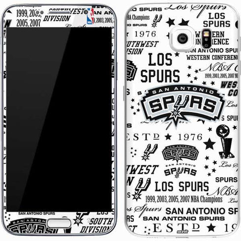 NBA San Antonio Spurs Historic Blast Galaxy S7 Skin