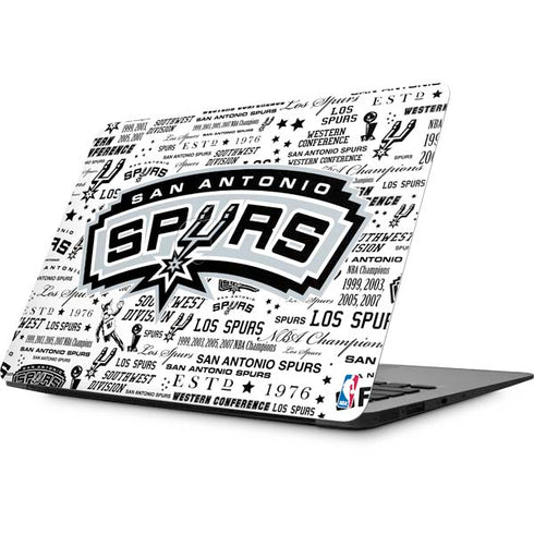 NBA San Antonio Spurs Historic Blast Apple MacBook Skin