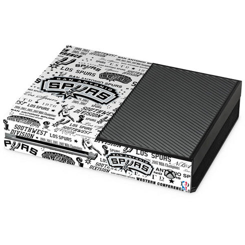 NBA San Antonio Spurs Historic Blast Xbox One Console Skin