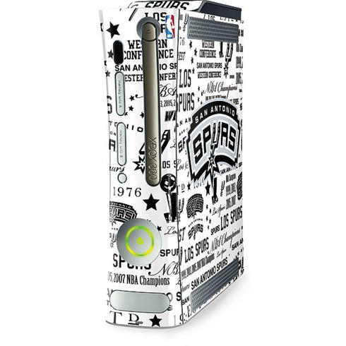NBA San Antonio Spurs Historic Blast Xbox 360 (Includes HDD) Skin
