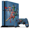Justice League Action Pose Charcaters PS4 Console and Controller Bundle Skin