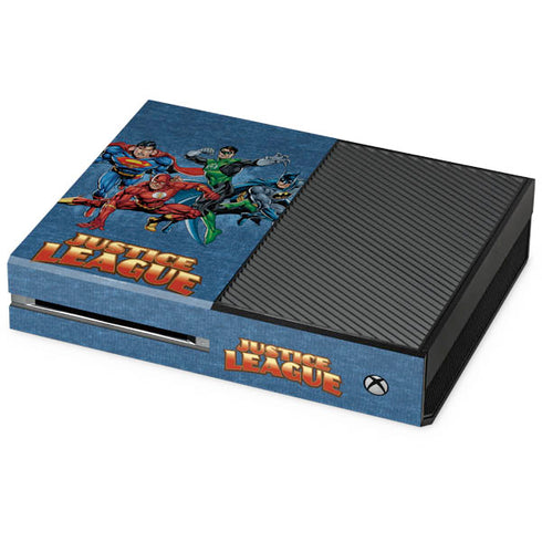 Justice League Action Pose Charcaters Xbox One Console Skin