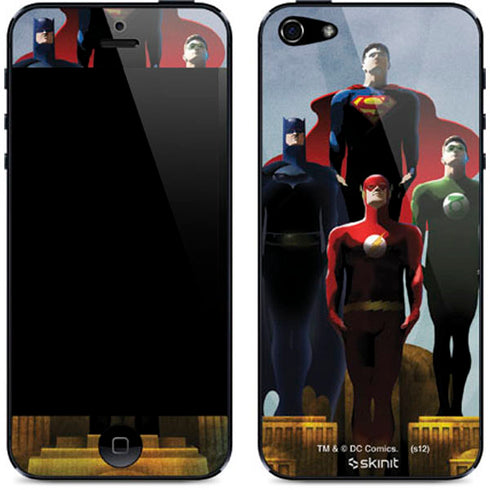Justice League Standing Pose Team iPhone 5/5s/5SE Skin