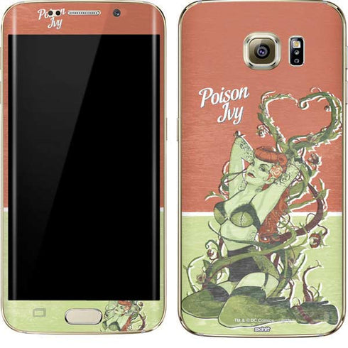 DC Comics Bombshells Poison Ivy Galaxy S7 Edge Skin