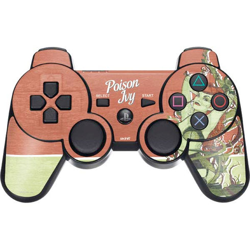 DC Comics Bombshells Poison Ivy PS3 Dual Shock wireless controller Skin