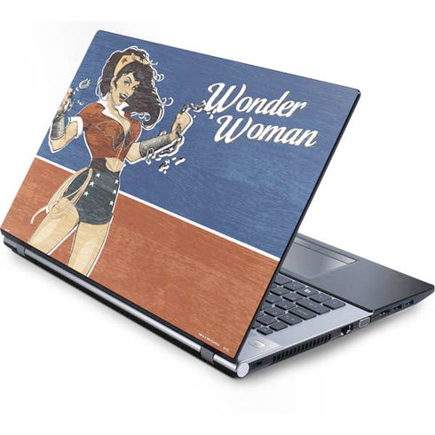 DC Comics Bombshells Wonder Woman Bombshell Generic Laptop Skin